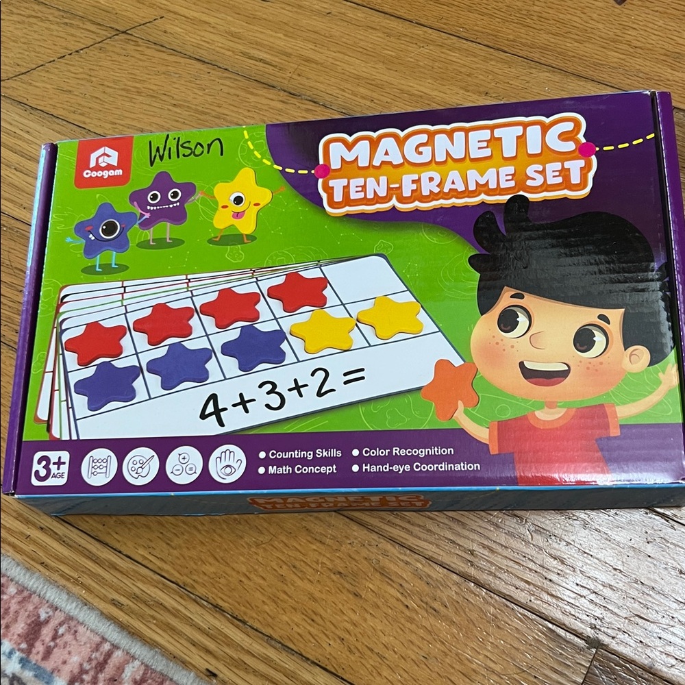 New Coogam Magnetic Ten-Frame Set Homeschool